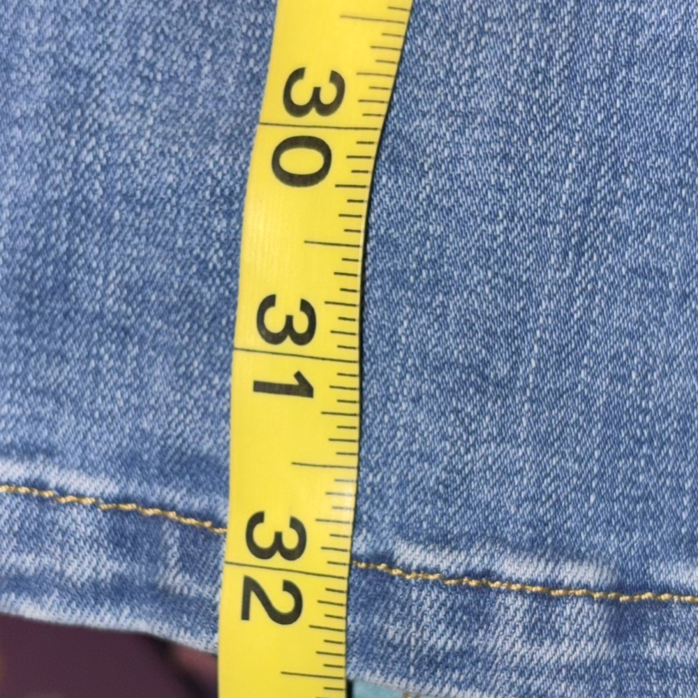 Wrangler high rise true straight denim jeans 14x34 - Picture 7 of 8